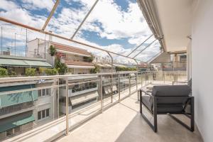 Balkón nebo terasa v ubytování Athens Del Sol Suite