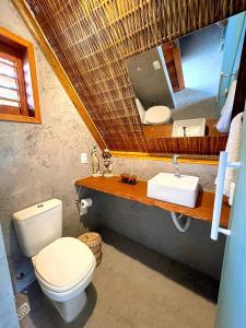 Pousada Villa di Luna的一间浴室