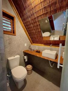 Pousada Villa di Luna的一间浴室