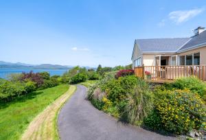 a house with a path leading to a house at Seahaven in Kenmare