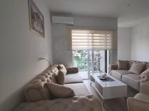 Posezení v ubytování De Lux Apartments Smolovic