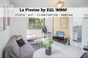 Foto sihtkohas Les Trois-Îlets asuva majutusasutuse Studio La Pivoine, en bord de mer galeriist