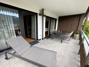 Balkón nebo terasa v ubytování Apartment Deluxe Ossiacher See - Gerlitzen