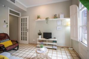 Televízia a/alebo spoločenská miestnosť v ubytovaní P1PAR1001 - Wonderfull aparment in Paralel