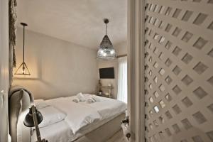 Posteľ alebo postele v izbe v ubytovaní Stylish Apartment at Pagrati