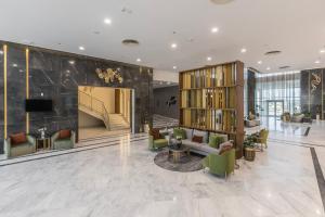 Vstupní hala nebo recepce v ubytování Gewan White Beach Resort-New Alamein