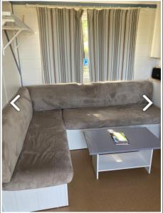 Posezení v ubytování Mobile-home 4 pers vue mer