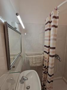 Koupelna v ubytování Apartmani Tereza
