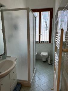 Koupelna v ubytování Casa Vanni