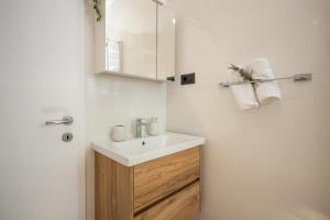 Um banheiro em Lea Apartments