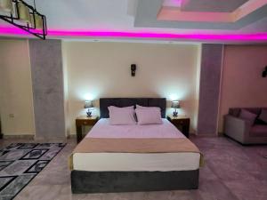 Katil atau katil-katil dalam bilik di Gem Overlooking inn