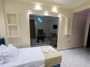 Katil atau katil-katil dalam bilik di Gem Overlooking inn