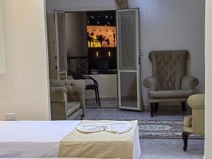Ruang duduk di Gem Overlooking inn