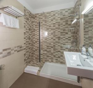 Łazienka w obiekcie Hostal Cervantes