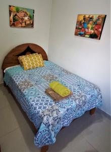 Carlos Guest House 2 Cusco客房内的一张或多张床位