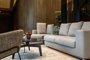 Posezení v ubytování Sotogrande Hotel Katipunan