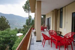 A balcony or terrace at Resort One Murree