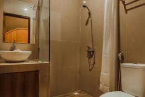 Vannituba majutusasutuses panfila hotel