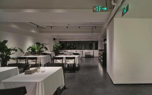 潮州古城有熊酒店餐厅或其他用餐的地方