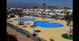 Swimmingpoolen hos eller tæt på Los Geranios 21 Tenerife