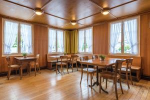 Linde Heiden Swiss Quality Hotel餐厅或其他用餐的地方