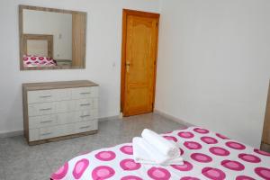Posteľ alebo postele v izbe v ubytovaní Chalet Completo Luna de Carboneras