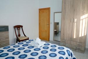 Posteľ alebo postele v izbe v ubytovaní Chalet Completo Luna de Carboneras
