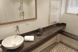 Bilik mandi di Sauvageau - Appartement 1 chambre avec Parking