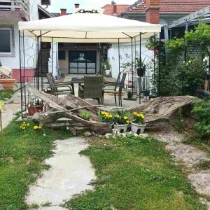 Zahrada ubytování Apartmani sa pogledom na Dunav - Akademik