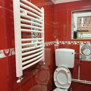 Koupelna v ubytování Apartmani sa pogledom na Dunav - Akademik + 37 fotografií