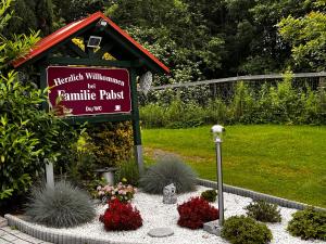 Zahrada ubytování Ferienwohnungen Fam. Pabst