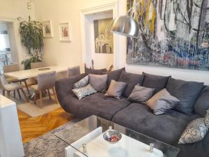 Posezení v ubytování Apartment Zrinjevac