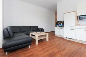 Kuchyň nebo kuchyňský kout v ubytování Haus Leuchtturm