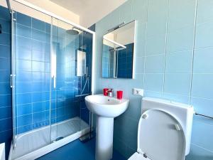 Koupelna v ubytování Venere Apartament