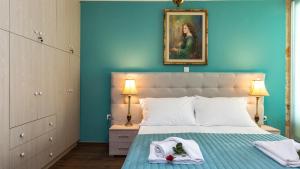 Posteľ alebo postele v izbe v ubytovaní Penelope Home