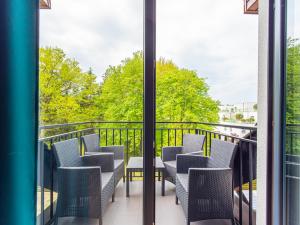 Balkón nebo terasa v ubytování Apartamenty Sailor