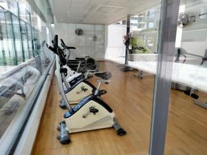Fitness centrum a/nebo fitness zařízení v ubytování ACV - Terrazas II-2ª linea planta 4 norte