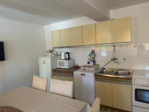 Kuchyň nebo kuchyňský kout v ubytování Apartmani Tina + 13 fotografií