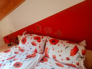 Postel nebo postele na pokoji v ubytování Bed and Breakfast Galet