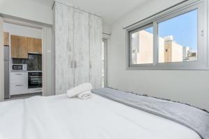 Kuchyň nebo kuchyňský kout v ubytování Amore 2-BR Apt By Finikoudes