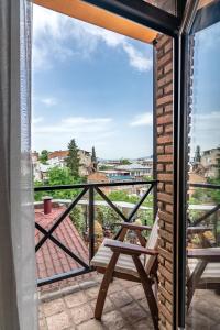 Balkón nebo terasa v ubytování GINGER Hotel