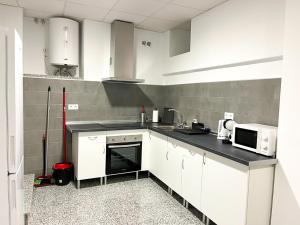 Kuchyňa alebo kuchynka v ubytovaní Apartamentos Villa Torcal
