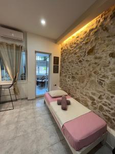 Posteľ alebo postele v izbe v ubytovaní Papyrus City Centre Apartments