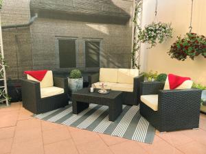 Posezení v ubytování Hotel am Malerwinkel