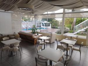 Χώρος καθιστικού στο Mirador del Río Apart Hotel