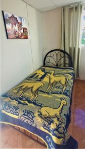 Carlos Guest House 2 Cusco客房内的一张或多张床位