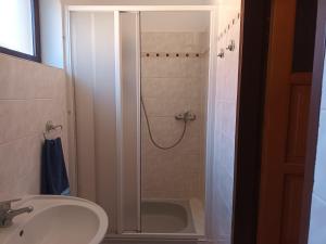 Koupelna v ubytování Apartmán Barbora