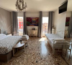 TV a/nebo společenská místnost v ubytování Venezia Canal View