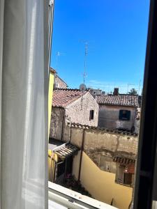 a view from a window of a building at Serena e’ in Viterbo