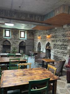 Restoran või mõni muu söögikoht majutusasutuses Guest House Savane